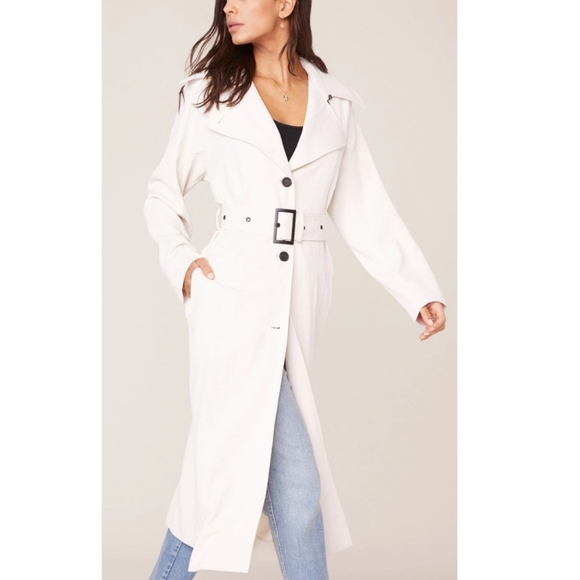 NWT BB Dakota Collins Trench Coat | Anthropologie - Picture 1 of 5